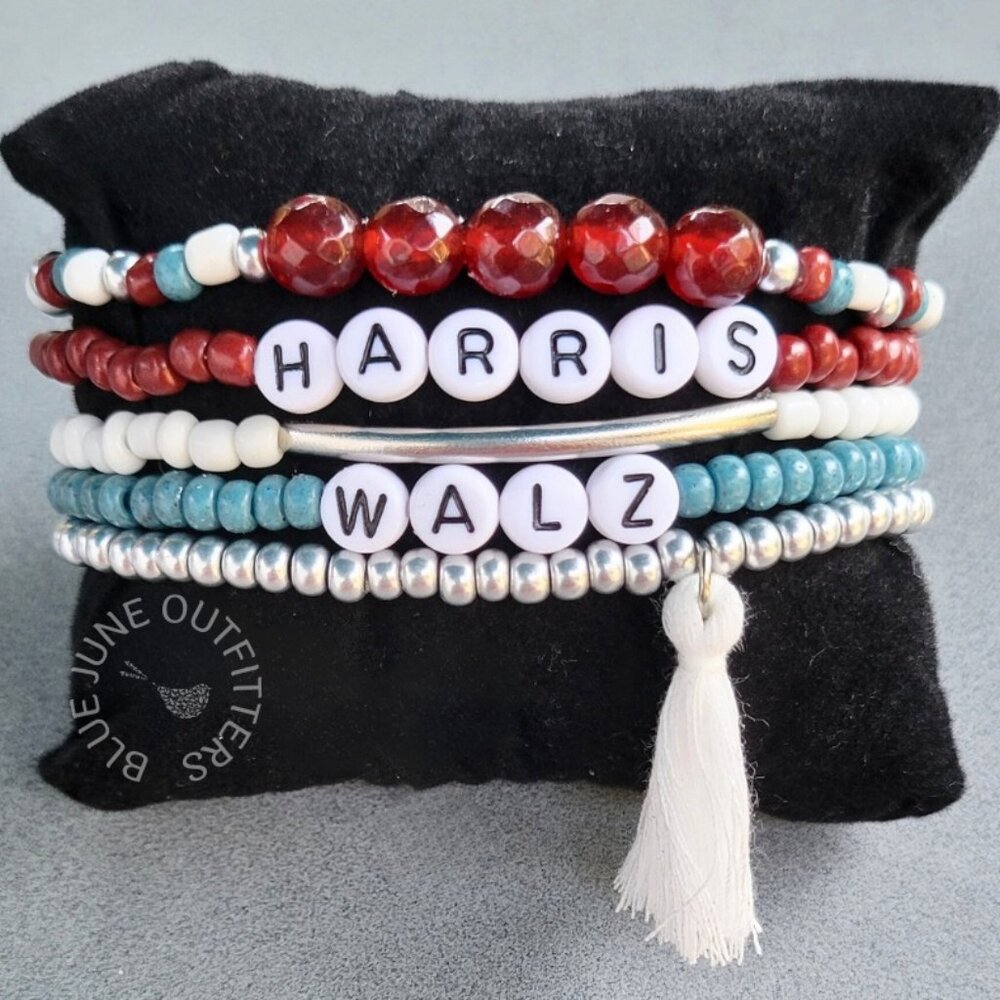 HARRIS WALZ FRIENDSHIP BRACELET SET OF 5